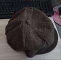 Newsboy Beret Baker Boy Herrhatt Mode Varm Elastisk Platt Keps Herr