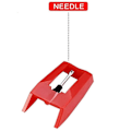 Miniatyrbilde 2 av 5: 3 stk. Erstatningsnåler til platespiller for LP-platespiller, grammofon A