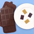 Miniatyrbillede 5 af 5: 3 stk. silikone chokoladeform, 12 huller, let at frigøre chokoladechips