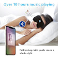 Pikkukuva 2 / 5: Bluetooth-unimaski 3D-unimaski kuulokkeet musiikkikuulokkeet uni-kuulokkeet sisäänrakennetuilla HD-kaiuttimilla täydellinen