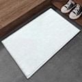 Miniatyrbillede 3 af 5: Bademåtte Gulvmåtte Vaskbar Trendy Praktisk Blød Svedabsorberende Gulvhåndklæde Badeværelsestæppe til Hotel Toilet Kollegium Hjem Køkken