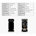 Miniatyrbillede 1 af 5: AMOLED Skærm DO0200PFS01 1.91 Tommer 240x536 SPI Tilpasset STM32 ESP32 Kode LVGL Kredsløbsdiagram L