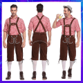 Pikkukuva 3 / 5: Saksa Oktoberfest Puvut Aikuiset Miehet Perinteiset Baijerin Olut Shortsit Asu Haalarit Paita Hattu Set Halloween Kangas A3 Shorts Top XXL