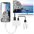 Miniatyrbild 4 av 4: HDMI-adapter, HDMI-adapter för iPhone 1080p Lightning Digital AV-adapter, HDMI-synkroniserad skärm HDMI-kontakt för iPhone & iPad