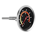 Miniatyrbilde 3 av 5: Grilltermometer Røyk Temperaturmåler Kullgrill Pit Røyk Termometer Varmeindikator for