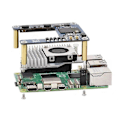 Miniatyrbilde 4 av 5: for 5/CM5 PoE HAT Power over Ethernet HAT(H) 5V 5A Støtte 802.3af/At PoE Utvidelseskort for RPI 5