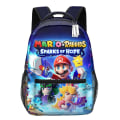 Pikkukuva 1 / 3: Lapset Pojat Tytöt Super Mario Reppu 3D Tulostus Päiväreppu Opiskelijoiden Koulukassit Lahjat style 1