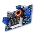 Miniatyrbild 4 av 5: XL4015E Spänningsjusterbar Spänningsreducerande Effektmodul med Voltmeter Digital Display 5A Högeffekt