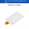 Miniatyrbillede 2 af 4: 4.26 Tommer E-Papir Display 800X480P 3.3V Sort Hvid Farve til Nano STM32