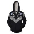 Miniatyrbillede 4 af 5: Ken Cosplay Fantasia Tunika Hættetrøje 2023 Film Barbei Kostume Udklædning Voksen Mænd Fantasy Mand Hættetrøje Pullover Halloween Style B M