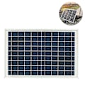 Pikkukuva 2 / 5: 10w 9v aurinkopaneeli, korkea hyötysuhde Pv-moduuli, virta akulle, veneelle, portinavaajalle, kanalaan, verkosta riippumattomiin sovelluksiin