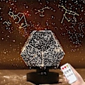 Miniatyrbillede 5 af 5: Natlamper Ambient Belysning Stjerneprojektor Galaxy Lampe Lys Led Bordlampe