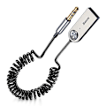 Miniatyrbillede 1 af 5: Baseus Bluetooth Adapter USB Dongler Kabel Til Bil 3.5mm AUX Bluetooth V5.0 4.2 4.0 Bluetooth Modtager Højttaler Audio Transmitter