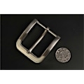 Miniatyrbillede 1 af 3: 1,5 tommer (38-40 mm) Bæltespænde Enkelt Pind Firkantet Udskiftningsspænde til Mænd Kvinder Bælte 2 stk