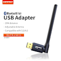 Miniatyrbilde 3 av 5: COMFAST USB Bluetooth Adapter 5.1 2.4GHz 3Mbps For Win10/11 PC Høyttaler Trådløs Musikk Lyd Øretelefon Mottaker Sender