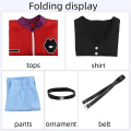 Pikkukuva 1 / 5: Anime Wonder Egg Priority Kawai Rika Cosplay-asu Keltainen Gradientti Peruukki Takki Paita Housut Asut Joulujuhlavaatteet Costumes with wigs S