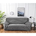 Miniatyrbillede 3 af 5: Strækbar Sofabetræk, Universal Sofabetræk til Sofa med Armlæn (Sort, 1 Personers)