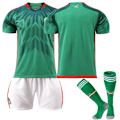 Miniatyrbillede 1 af 2: 22-23 VM Mexico fodbolddragt nr. 14 hjemmebanetrøje nr. 9 Raul 22 Lozeno-dragt no number M