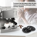 Miniatyrbillede 5 af 5: Mike 2x Rengøringsdisk Sp0001517 Til Sage Barista Espresso Kaffe Maskine Bes875 54mm