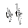 Miniatyrbilde 3 av 4: 2 stk Metall Fremre Og Bakre Akselhus Med Messing Akseldeksel For Trx4m 1/18 Rc Crawler Bil Oppgraderinger