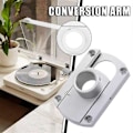 Miniatyrbillede 4 af 4: Phono Tonearm Konverteringsarm Plade Sæde Dedikerede Dele Indre Hul 20mm Udskiftning til Pladespiller L