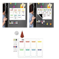 Miniatyrbillede 2 af 5: Køleskab Magnetisk Kalender Ugentlig Planlægger Magnetisk Kalender Whiteboard Månedlig Liste Indkøbsliste Tavle null - CT804