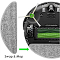 Miniatyrbilde 1 av 3: 4 STK Vaskbare Mikrofiber Moppeputer for Combo I5/I5+/J5/J5+ Robotstøvsuger Erstatningsreservedel