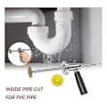 Miniatyrbild 3 av 5: Invändig Rörskärare för PVC-rör, för 1-1/2 tum till 8 tum PVC-rör, 7 tum Justerbart Skärdjup m