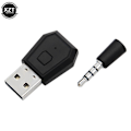 Miniatyrbillede 2 af 5: Ny Bluetooth-dongle til PS4 3,5 mm Bluetooth 4.0+EDR USB-adapter USB-adapter til PS4 stabil ydeevne Bluetooth-headset