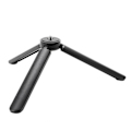 Miniatyrbild 2 av 5: Lättviktigt Mini Bordsstativ Aluminiumlegering Tripod Stativ med 1/4 Tums Skruvnyckel för DSLR ILDC