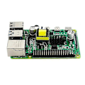 Miniatyrbilde 4 av 5: for 4B 3B+ Ethernet POE Strømforsyningsmodul POE HAT Utvidelseskort med Kjøleribbe