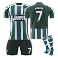 Pikkukuva 1 / 2: 23-24 Red Devils away jersey lasten opiskelijoille aikuisten puku urheiluvaatteet NO.7 MOUNT XS