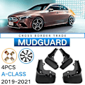 Miniatyrbillede 4 af 5: Stænklapper til A-Klasse W177 A180 A200 A220 A250 2019-2022 Mudguard Mud Flap Guard Splash