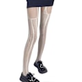 Miniatyrbilde 1 av 5: Dame Lange Uthulte Strømper Sexy Strømpebukser Fiskenett Strømpebukser Klubb Party Mesh Strømper Punk Lolita JK Stil