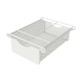 Miniatyrbilde 1 av 5: Skuffe for under skrivebord, metallnett, uttrekkbar organizer for kontor og hjemmeorganisering