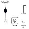Miniatyrbilde 2 av 4: Kabelhåndtering Uttrekkbar Takoppheng for PS VR2/Pico4 Link-kabel