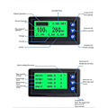 Miniatyrbillede 5 af 5: Batteri Monitor Hall Coulomb Meter DC 8-100V Lifepo4 Bly-syre Li-Ion Lithium Kapacitet Strøm Display