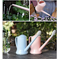 Miniatyrbillede 2 af 5: 1 stk. Plast Vandkande Indendørs Udendørs Lille Vandkande Kedel Til Stueplanter Haveblomst 2000ml (grøn) (ShiKai)