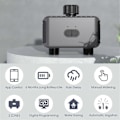 Miniatyrbild 5 av 5: Smart 2-Zons Vattenventil med Bluetooth - Trädgårdsbevattningssystem Kontroller, Automatisk Droppsp