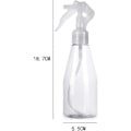 Miniatyrbillede 2 af 5: Plastik Sprayflaske, 1 stk. 200 ml Klar Tom Sprayflaske