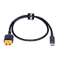 Miniatyrbild 1 av 5: 100W USB C till XT60 Laddningskabel Typ C Hane till XT60 Hona Adapter Laddningskabel för Drönare Solbatteri Tillbehör