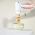 Miniatyrbilde 4 av 5: Elektrisk Bambusvisp Matcha Børste Justerbar Rask Visping