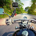 Miniatyrbilde 2 av 5: Motorsykkelfeste for Gopro12/10 Sportskamera Sykkelutstyr Multifunksjonell Praktisk Portab