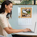 Miniatyrbilde 4 av 5: 2025 Veggkalender Hunder Mystiske Middelalderhunder Veggkalender