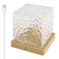 Miniatyrbilde 3 av 5: Nordlys Lampe, Bølge-Kube Lampe, Projektor, 16 Farge Vannbølge Effekt Lys for Soverom
