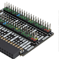 Miniatyrbillede 2 af 4: GPIO Udvidelseskort Interface Udvidelsesadapter Modul Dobbelt Række til Raspberry Pi 400
