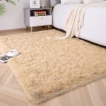 Miniatyrbild 1 av 5: Tflycq Soft Fluffy Area Mattor För Sovrum Barnrum Plysch Shaggy Nursery Matta Furry Throw Mattor För Pojkar Flickor, College Sovsal Fuzzy Mattor Vardagsrum Ho Tan 3.3 * 4 Feet