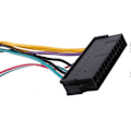 Pikkukuva 5 / 5: ATX PSU Virtalähdekäyttöinen kaapeli 24P - 6P Uros Mini 6P Liitin ProDesk 600 G1 600G1 800G1 Emolevyn Muuntokaapeli
