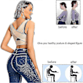Miniatyrbillede 5 af 5: Humpback Posture Corrector Kvinder BH Støtte Bryst Brace Up Shapewear Kropsformer Til Hunchback