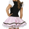 Miniatyrbild 5 av 5: Fantasia Outfit Klänningar Vuxna Kvinnor Oktoberfest Dirndl Kostym Bayern Öl Fest Tjej Wench Dräkt Kläder Vestidos Kvinna Blue M